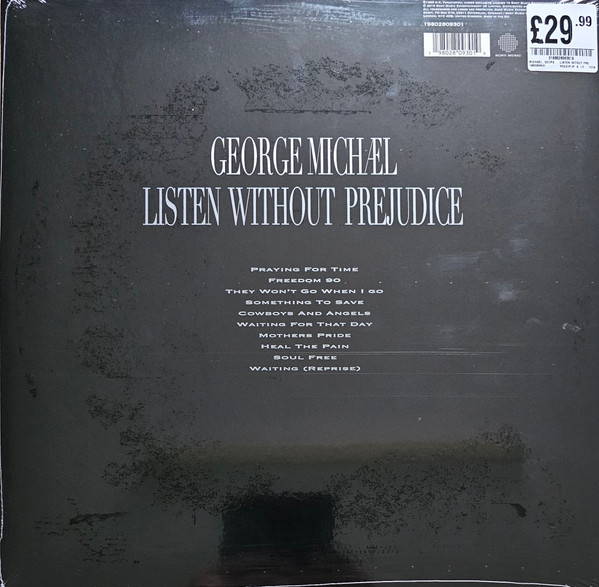 George Michael – Listen Without Prejudice Vol. 1 (clear)